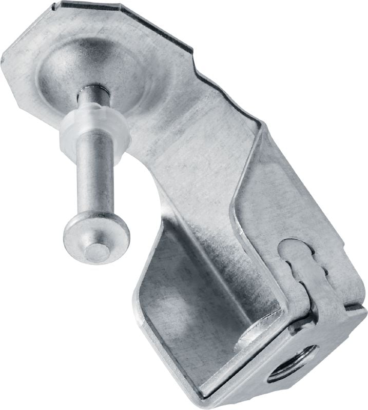 X-SCR clips voor verlaagde plafonds Clip om een plafondhanger/draadstang voor verlaagd plafond snel, gemakkelijk en zonder boren te bevestigen in beton