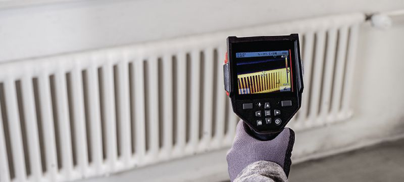 PT-C Thermische camera Infraroodcamera voor thermische beeldvorming, voor het inspecteren van elektrische en mechanische leidingnetten, kanaalsystemen en HVAC-toepassingen Toepassingen 1