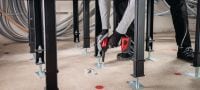 HUS2-H Premium schroefanker voor snellere permanente en tijdelijke bevestigingen in beton (koolstofstaal, zeskantkop) Toepassingen 1