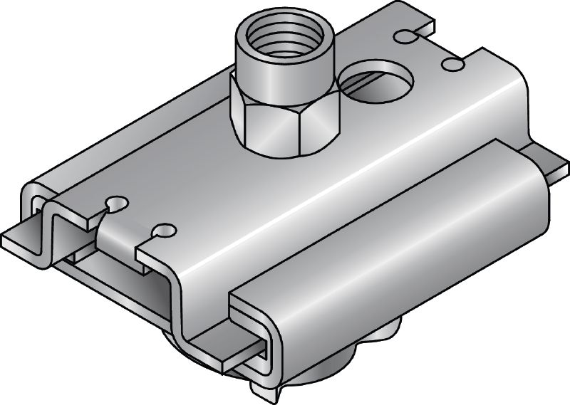 MSG-MQ 0,6 glij-element Premium verzinkte schuifverbinder voor lichte verwarmings- en koeltoepassingen