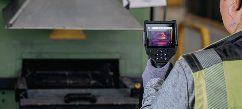 PT-C Thermische camera Infraroodcamera voor thermische beeldvorming, voor het inspecteren van elektrische en mechanische leidingnetten, kanaalsystemen en HVAC-toepassingen Toepassingen 1