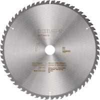 cirkelzaagblad voor een fijne houtafwerking Ultiem hout fijne afwerking cirkelzaagblad (12 | 305 mm) met carbide tanden, voor nauwkeurige en zuivere sneden in houten balken met onze SM 60-22 accu-cirkelzaag