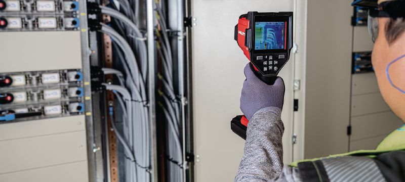 PT-C Thermische camera Infraroodcamera voor thermische beeldvorming, voor het inspecteren van elektrische en mechanische leidingnetten, kanaalsystemen en HVAC-toepassingen Toepassingen 1