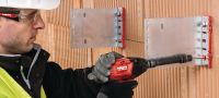 HRD-H kunststof schroefanker Voorgemonteerd kunststof anker voor beton en metselwerk met schroef (koolstofstaal, zeskantkop) Toepassingen 4