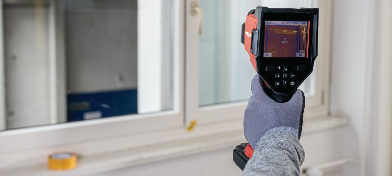 PT-C Thermische camera Infraroodcamera voor thermische beeldvorming, voor het inspecteren van elektrische en mechanische leidingnetten, kanaalsystemen en HVAC-toepassingen Toepassingen 1